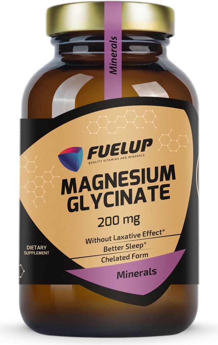 БАД FuelUp Magnesium Glycinate 200 мг (60 таблеток)