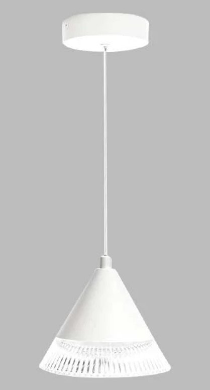 Подвесная люстра Estares Lampa 7W 1R-ON/OFF-140x1340-WHITE/CLEAR-220-IP20