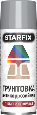 

Акриловая грунтовка Starfix SM-36670-1 (520 мл, серое окно)