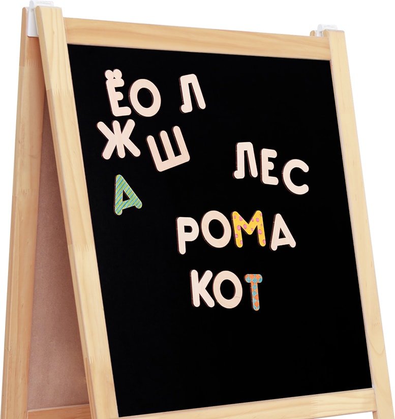 

Алфавит Woody Буквы на магнитах 00211