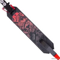 Двухколесный детский самокат Tech Team Delta 2023 (черный/крансый)