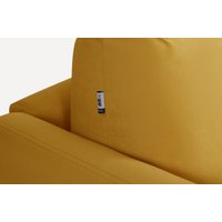 Угловой диван Divan Нордика мини Velvet Yellow 264430 (желтый)