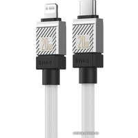 Кабель Baseus CoolPlay Series USB Type-C - Lightning (1 м, белый)