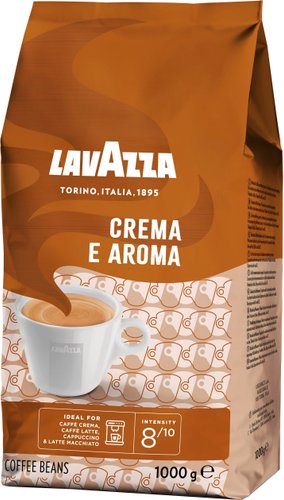 Кофе Lavazza Crema e Aroma в зернах 1000 г