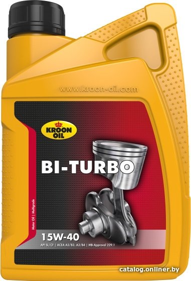 Моторное масло Kroon Oil Bi-Turbo 15W-40 1л