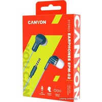 Наушники Canyon EPM-02 (синий/голубой)