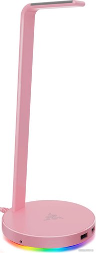 Подставка для наушников Razer Base Station V2 Chroma Quartz Pink