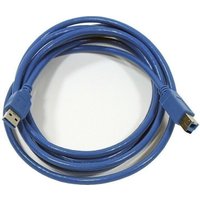 Кабель AOPEN ACU301-1.8м USB-A - USB-B (1.8 м, синий)