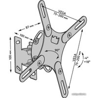 Кронштейн для телевизора Патрон АК-203