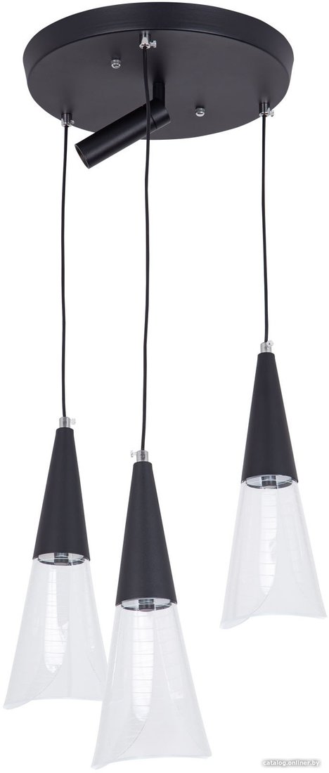 Подвесная люстра LED4U L7106-4 BK