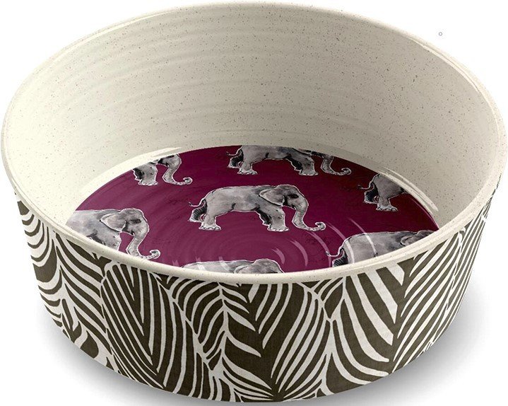

Миска TarHong Safari Elephant 1890 мл (бежево-коричневый)