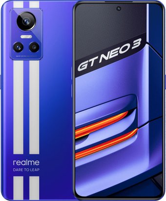 Realme GT Neo 3 80W 8GB/128GB международная версия (синий)