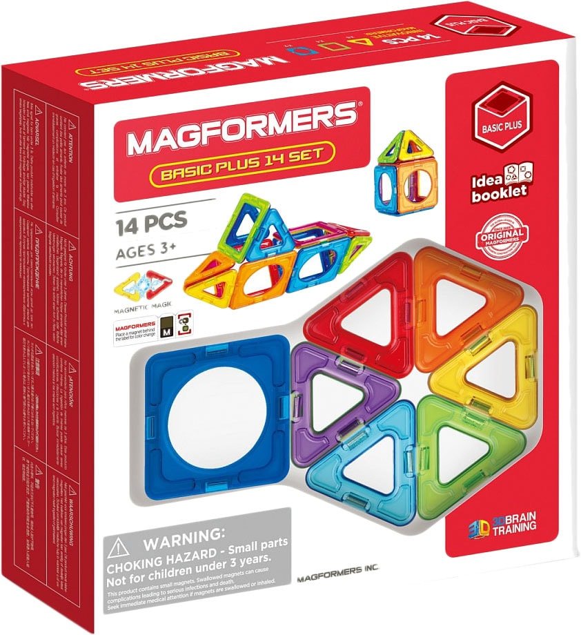 

Конструктор Magformers 715013 Basic Plus 14 Set