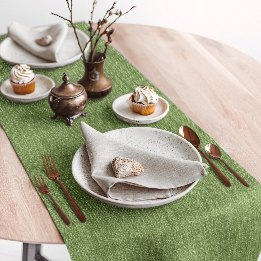 

Дорожка на стол Волшебная ночь 40x140 796099 (киви)