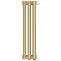 Стальной трубчатый радиатор Сунержа Эстет-00 EU50 500х135 3 секции (матовая шампань)