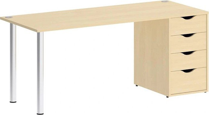 

Стол Riva Home Office VR.SP-3-178.4 Silver (клен)