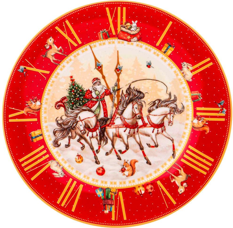 

Тарелка обеденная Lefard Часы 85-1818