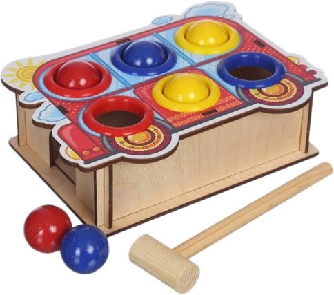 

Молоточек WoodLand Toys Автобус 115404