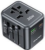 Сетевое зарядное Awei C-20 (черный)