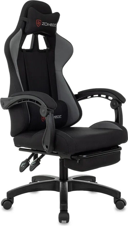 

Игровое (геймерское) кресло Zombie Shadow (черный/серый)