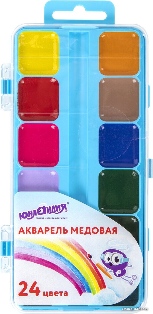 Акварельные краски Юнландия Юнландик-Художник 192288 (12 цв)