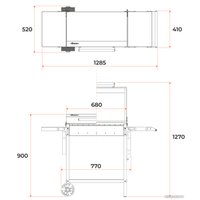 Мангал для дачи Gratar МАН 203