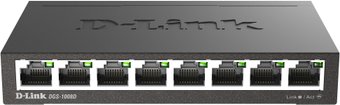 Неуправляемый коммутатор D-Link DGS-1008D/R1A