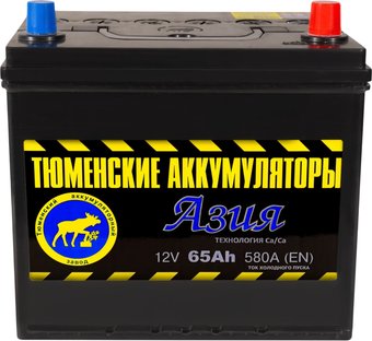 Автомобильный аккумулятор Tyumen Battery Asia R+ (65 А·ч)
