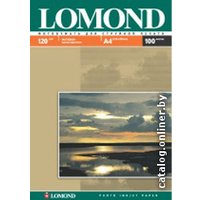 Фотобумага Lomond Матовая A4 120 г/кв.м. 100 листов (0102003)