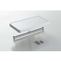 Держатель для туалетной бумаги Aquatek Европа AQ4919CR (с полкой) в Гомеле