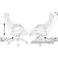 Офисное кресло Бюрократ T-9904NSL (черный)