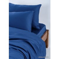 1.5-спальный комплект постельного белья GoodNight Сатин Делюкс 1.5 348380 (синий)