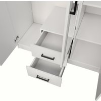 Шкаф распашной Mio Tesoro Хюгге 3D2S Z (белый)