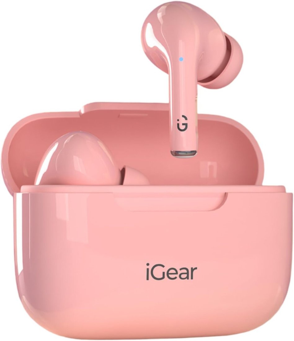 Наушники iGear Superbuds (розовый)