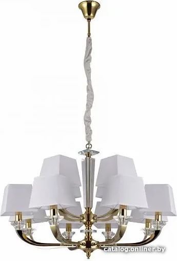 Подвесная люстра Newport 11408+4/C gold