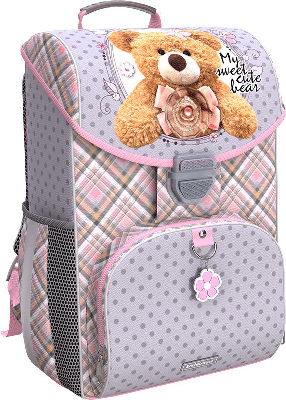 

Школьный рюкзак Erich Krause ErgoLine 15L Teddy Bear 52590