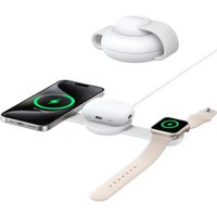 Беспроводное зарядное Anker MagGo 3-in-1 Foldable Charging Pad 15W Qi2 Wireless B25M8 (белый)