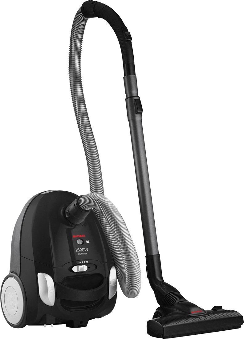 

Пылесос Shivaki VCB 316 (с мешком, черный)