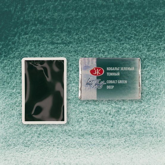 

Акварельная краска Невская палитра Белые ночи 1911705 (705 кобальт зеленый темный)