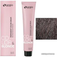 Крем-краска для волос Sergio Professional Color&Blonde 5 светло-коричневый шоколадный фондан