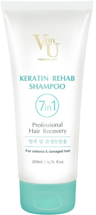 

Шампунь Von-U Keratin Rehab для волос 200 мл