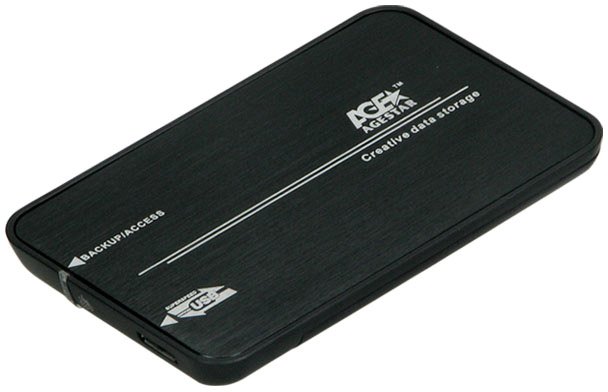 

Бокс для накопителей 2.5" AgeStar 3UB2A8-6G Black