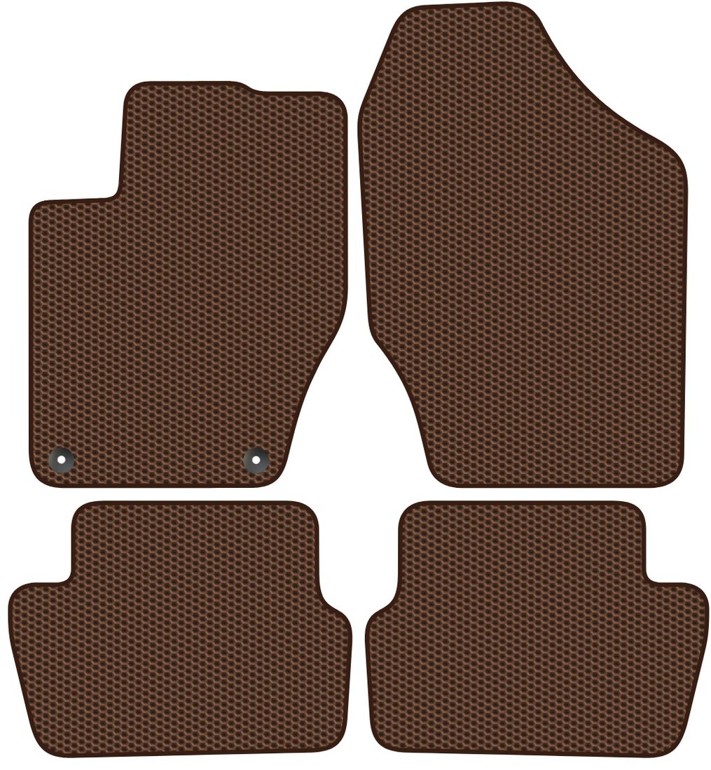 

Комплект ковриков для авто Alicosta Citroen DS4 (хэтчбэк) 2012 - Н.В. (коричневый, сота)