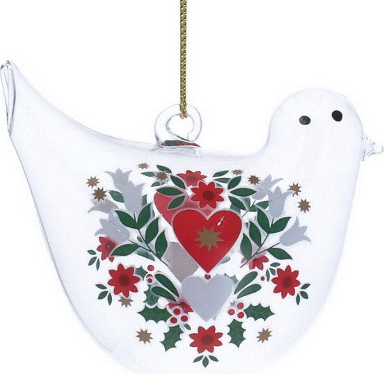 

Елочная игрушка Gisela Graham Alpine Christmas Альпийская птица 00499