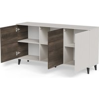 Комод Halmar Random 2 KM-1 (кашемир/орех/черный)