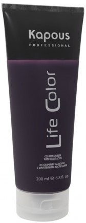 

Бальзам Kapous Оттеночный бальзам для волос Life Color фиолетовый 200 мл