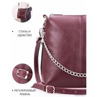 Сумка Cagia 812177 (бордо)