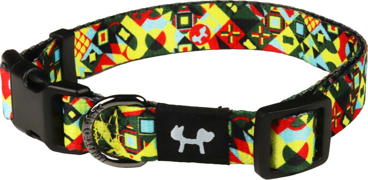 

Ошейник United Pets Complete Me Collar (M, разноцветный рисунок)