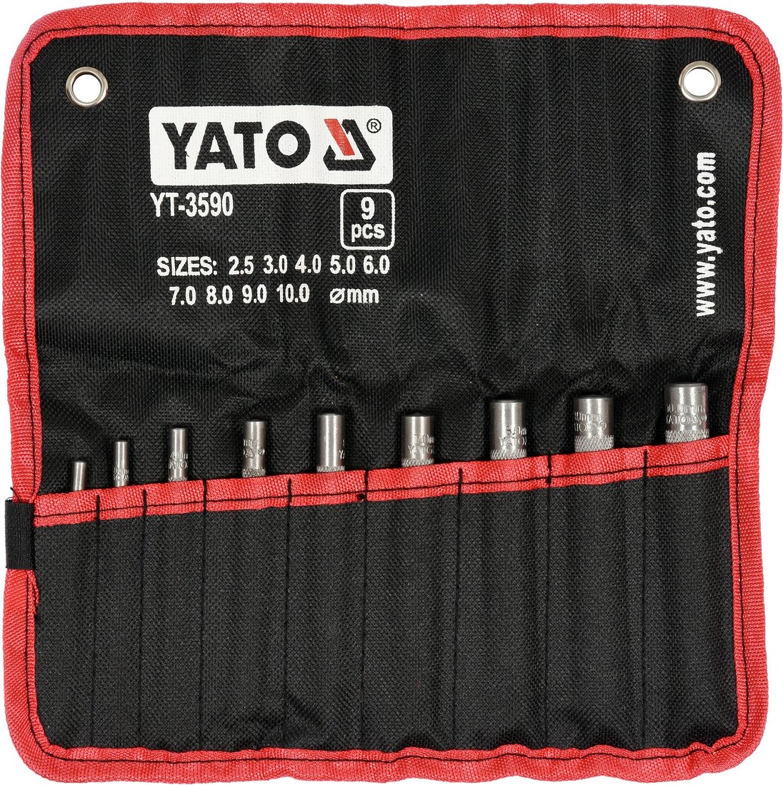

Специнструмент Yato YT-3590 (9 предметов)