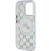 Чехол для телефона Lagerfeld PC/TPU Monogram NFT Karl & Choup Metal Cam (MagSafe) для iPhone 16 Pro Max KLHMP16XHMCKMHT